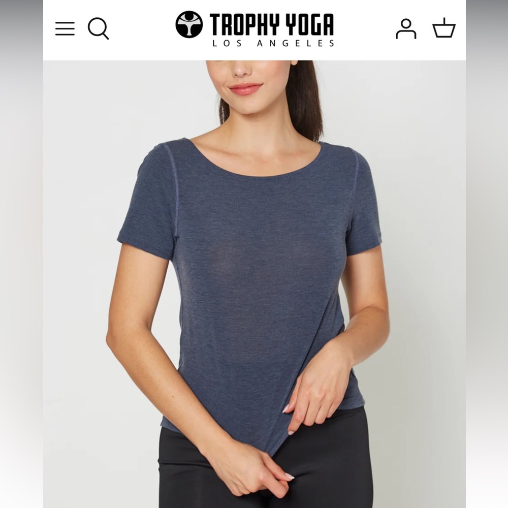 Trophy Tee by Trophy Yoga NWT size S